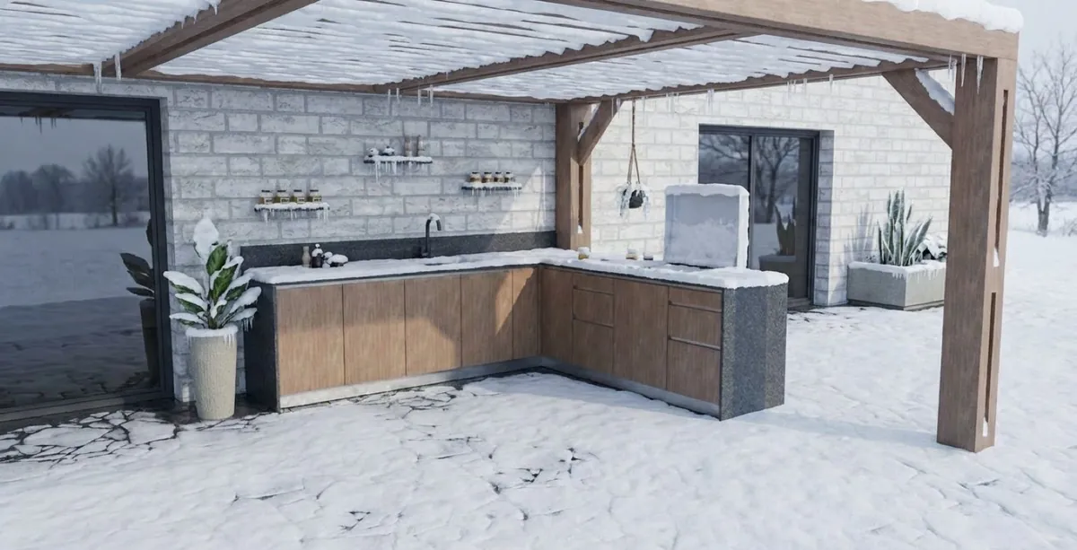 Même projet sous la neige